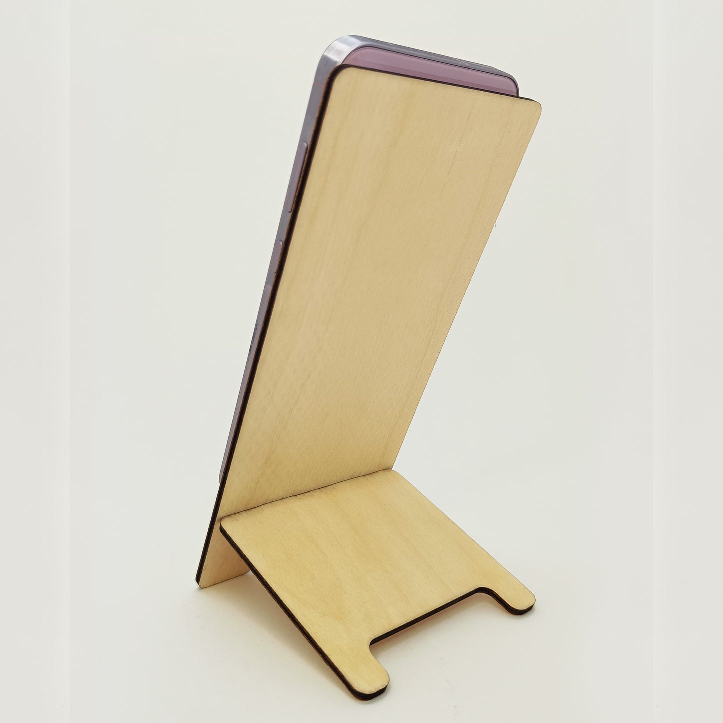 Ξύλινη Βάση Κινητού «Η Αγάπη Μπαμπά & Κόρης Είναι για Πάντα»