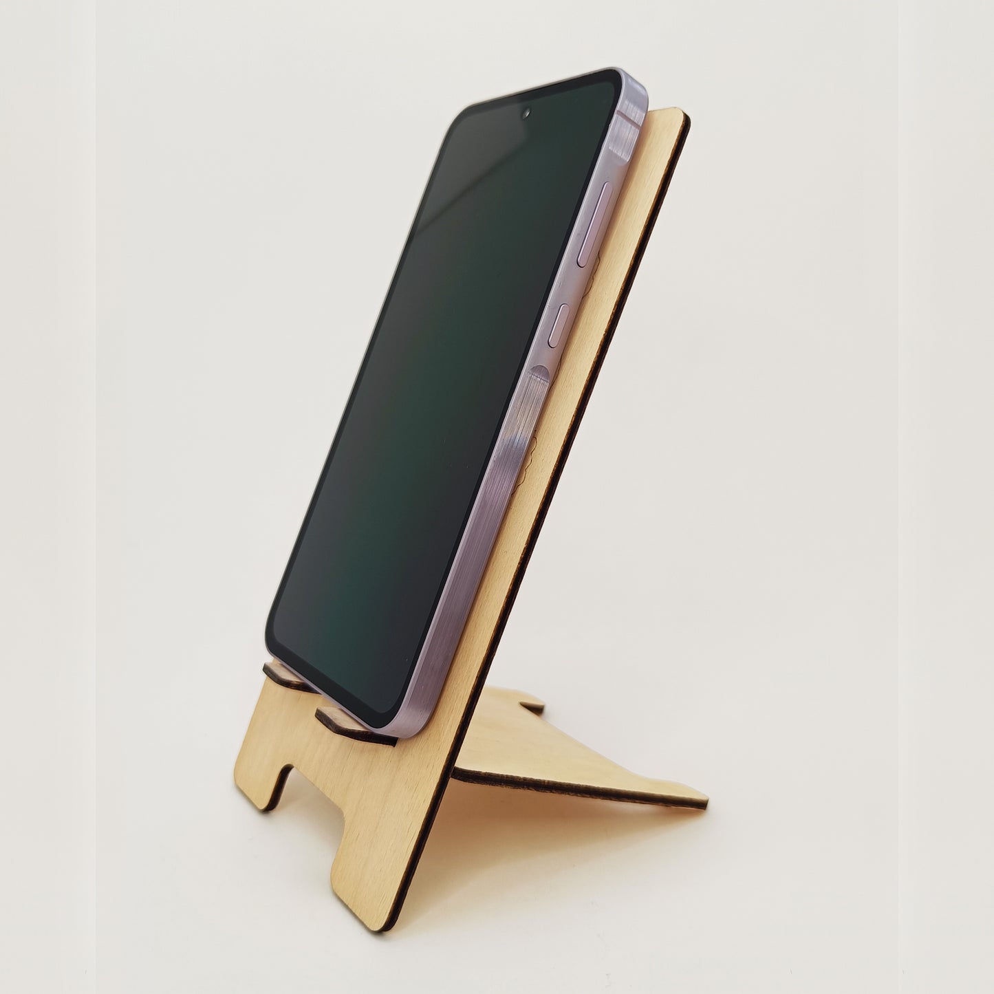 Ξύλινη Βάση Κινητού «Η Αγάπη Μπαμπά & Κόρης Είναι για Πάντα»